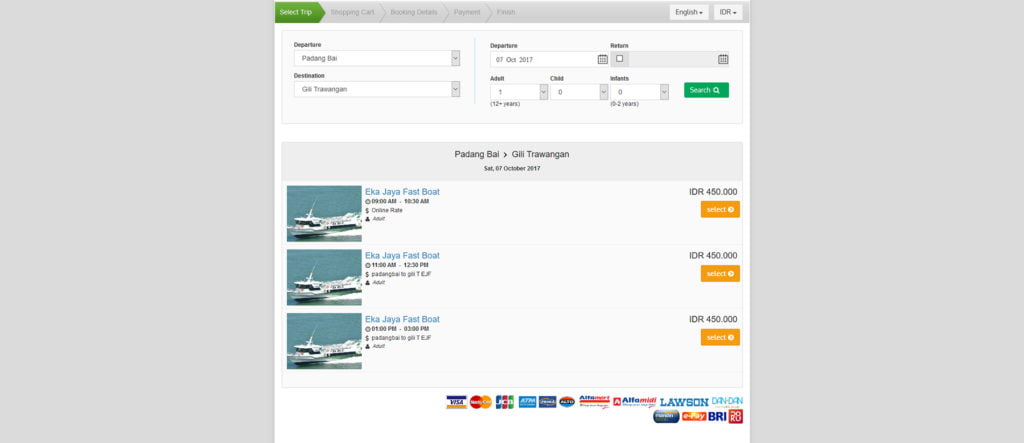 Jasa pembuatan website booking system fast boat bali lombok Jasa pembuatan website booking system fast boat bali lombok