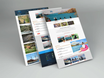 Template website untuk travel