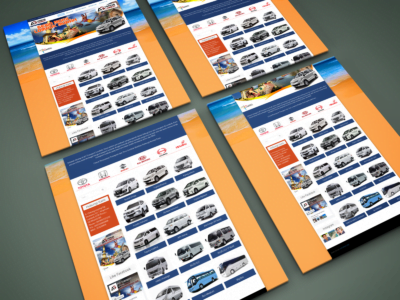 Template website untuk travel