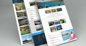 Template website untuk travel
