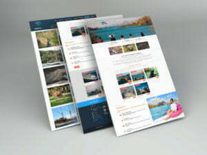 Template website untuk travel