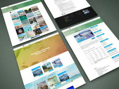 Template website untuk travel