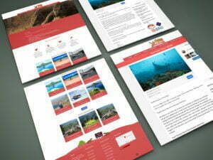 Template website untuk travel