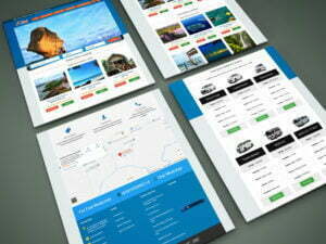 Template website untuk travel