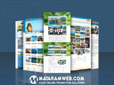 Template website untuk travel