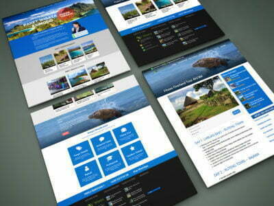 Template website untuk travel