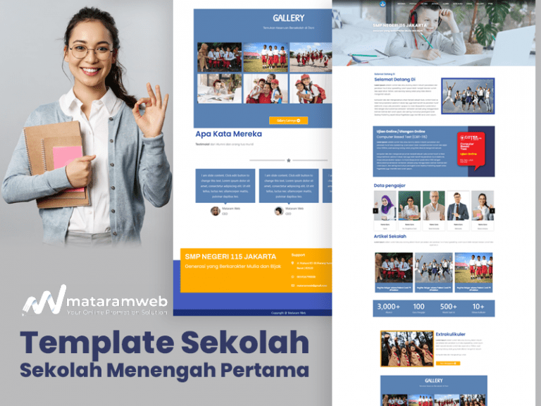 template website sekolah
