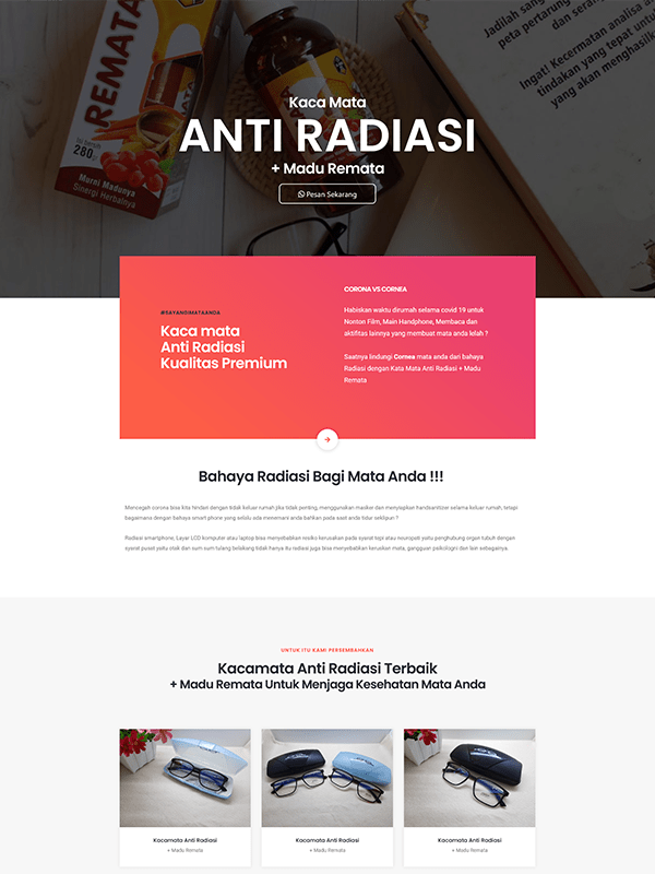 Contoh Landing Page