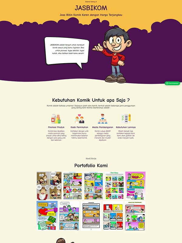 Contoh Landing Page