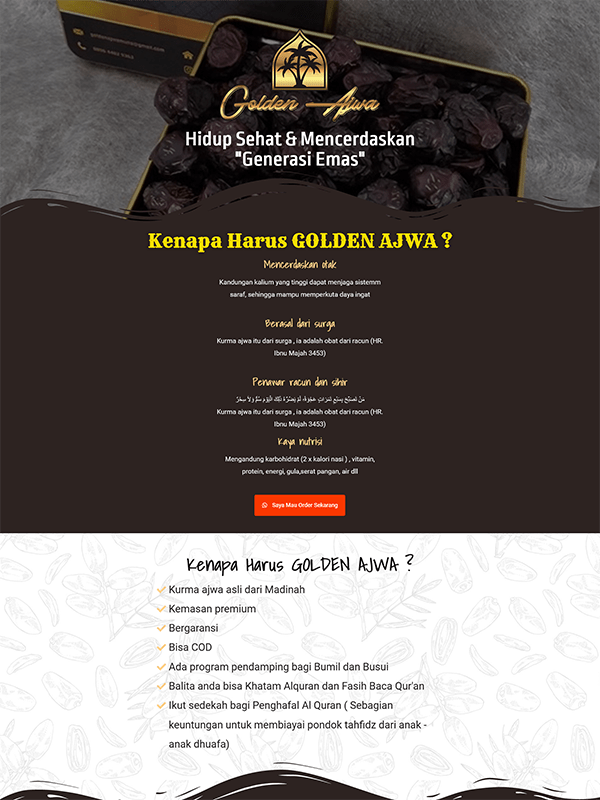Contoh Landing Page