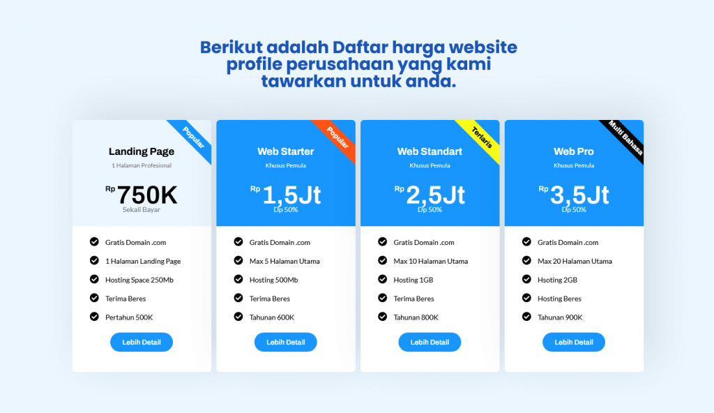 jasa pembuatan website bekasi
