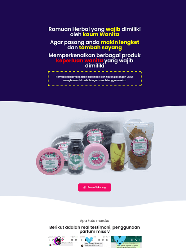Contoh Landing Page