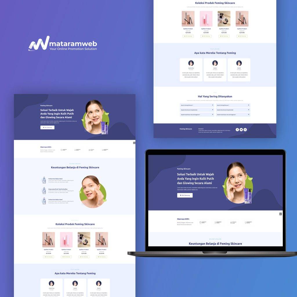 contoh landing page 1